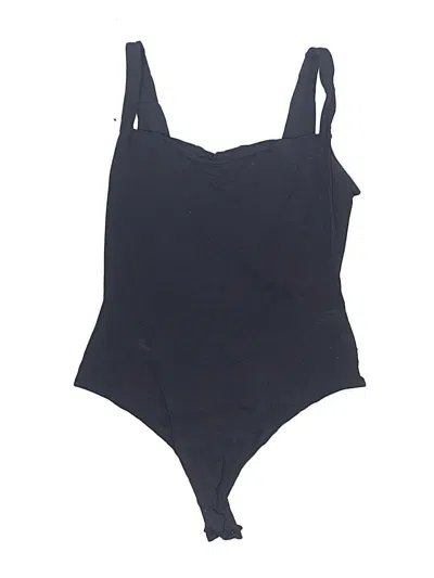 Pre-owned Skims Bodysuit In Black