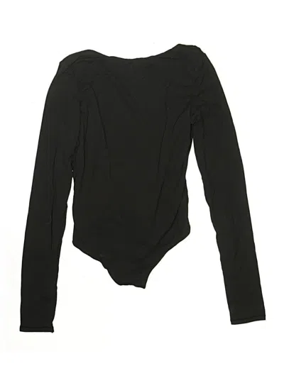 Pre-owned Skims Bodysuit In Black