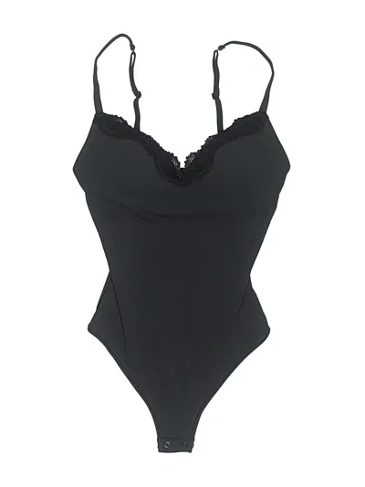 Pre-owned Skims Bodysuit In Black