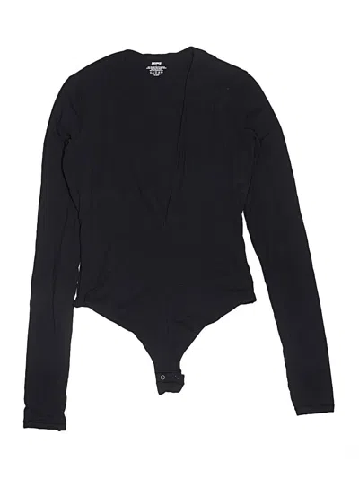 Pre-owned Skims Bodysuit In Black