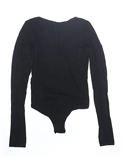 Pre-owned Skims Bodysuit In Black