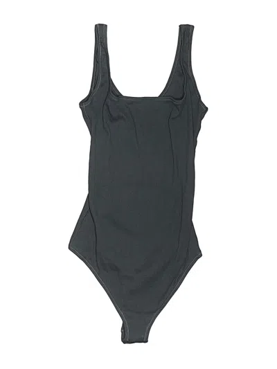 Pre-owned Skims Bodysuit In Black