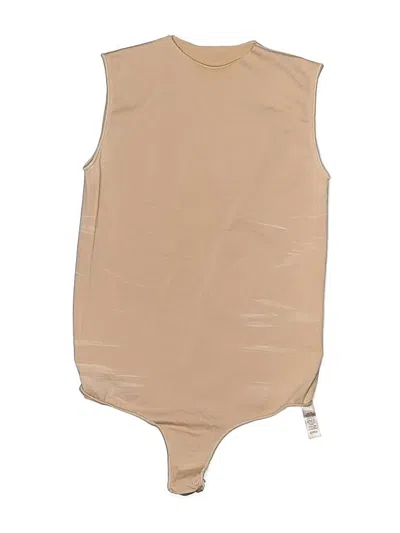 Pre-owned Skims Bodysuit In Brown