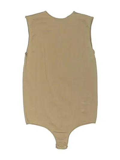 Pre-owned Skims Bodysuit In Brown