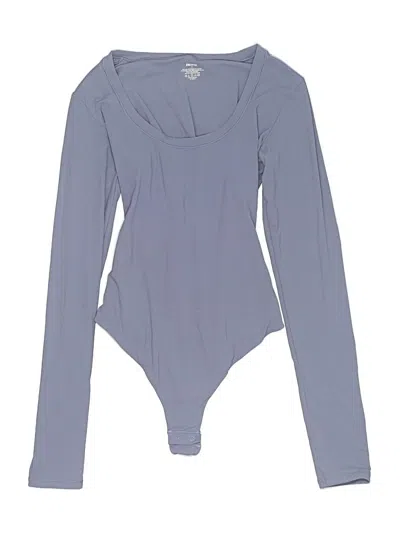 Pre-owned Skims Bodysuit In Gray
