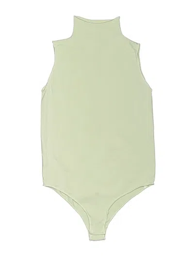 Pre-owned Skims Bodysuit In Ivory