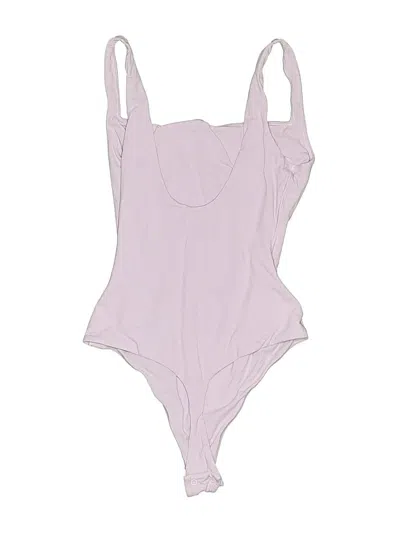 Pre-owned Skims Bodysuit In Purple