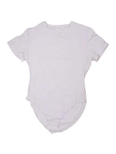 Pre-owned Skims Bodysuit In Purple