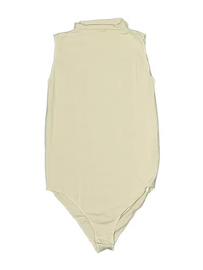 Pre-owned Skims Bodysuit In White