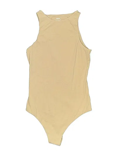 Pre-owned Skims Bodysuit In Yellow