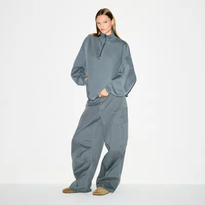 Skims Boyfriend Fleece In Gray