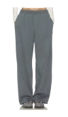 Skims Boyfriend Fleece Baggy Sweatpant In Gray
