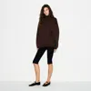 Skims Boyfriend Fleece In Brown