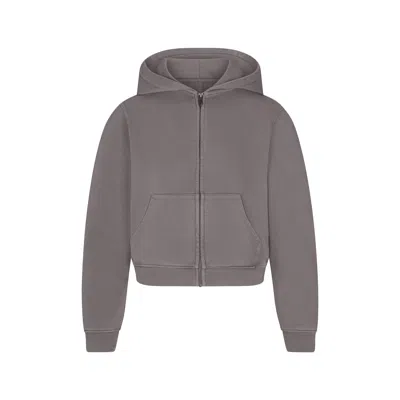 Skims Boyfriend Fleece In Shadow
