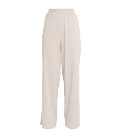 Skims Boyfriend Sweatpants In Neutral