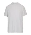 Skims Grey Boyfriend T-shirt In Grey