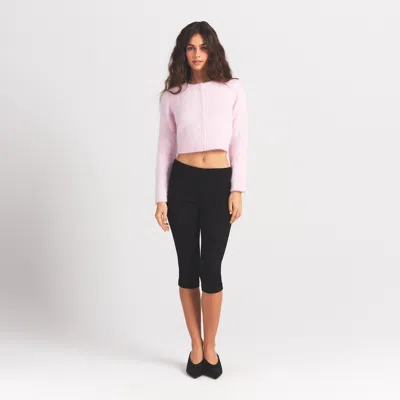 Skims Brushed Alpaca In Pink