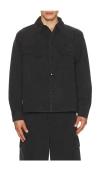 Skims Button Up In Black