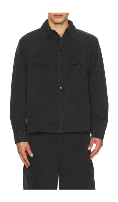 Skims Button Up In Black