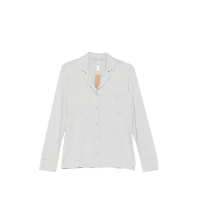 Skims Button-up Pajamas In Gray