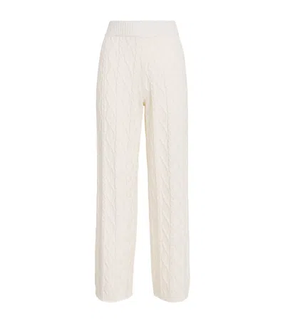 SKIMS CABLE-KNIT SNOW BUNNY TROUSERS