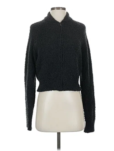 Pre-owned Skims Cardigan Sweater In Black