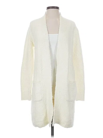 Pre-owned Skims Cardigan Sweater In Ivory