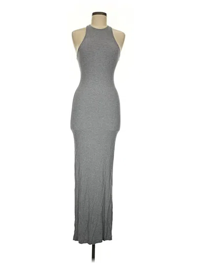 Pre-owned Skims Casual Dress In Gray