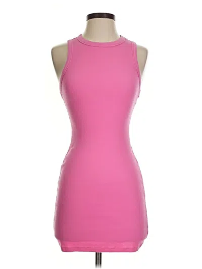 Pre-owned Skims Casual Dress In Pink