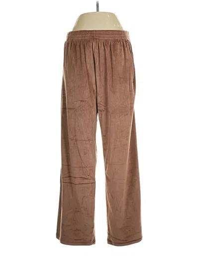 Pre-owned Skims Casual Pants In Brown