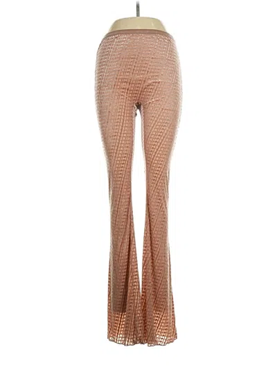 Pre-owned Skims Casual Pants In Brown