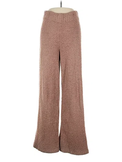 Pre-owned Skims Casual Pants In Brown