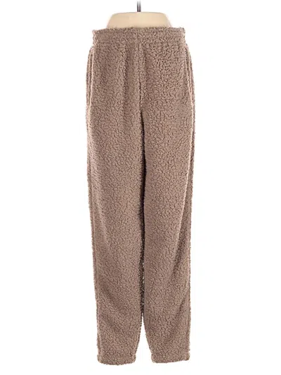 Pre-owned Skims Casual Pants In Brown