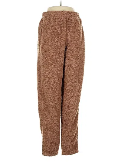 Pre-owned Skims Casual Pants In Brown