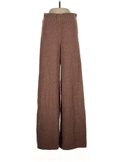 Pre-owned Skims Casual Pants In Brown