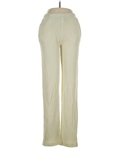 Pre-owned Skims Casual Pants In Ivory
