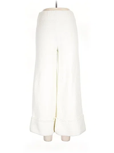 Pre-owned Skims Casual Pants In White