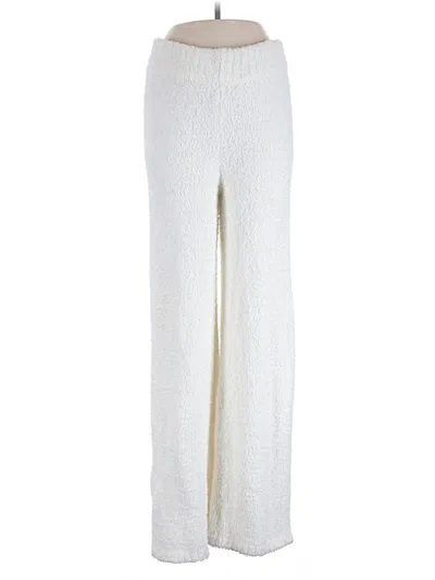 Pre-owned Skims Casual Pants In White