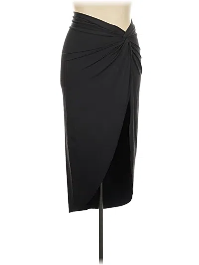 Pre-owned Skims Casual Skirt In Black