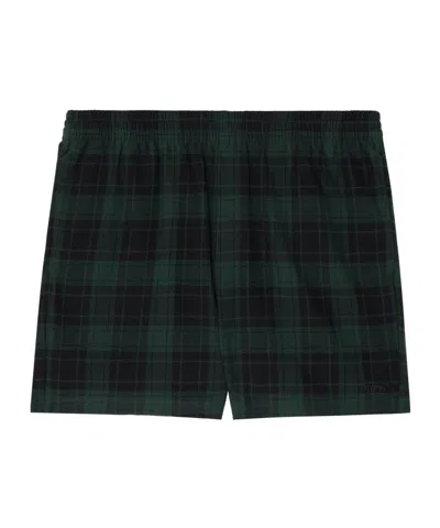 Skims Check Pattern Pajama Pants In Cypress Plaid