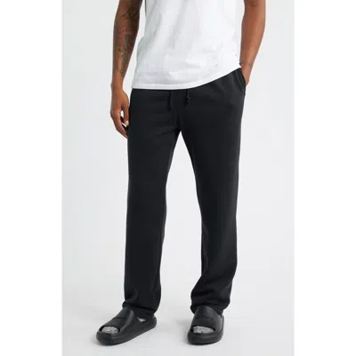 Skims Classic Straight Leg Lounge Pants In Black