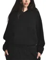 Skims Cloud Fleece Hoodie In Black