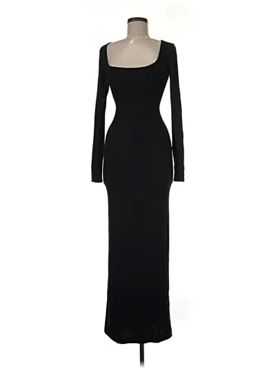 Pre-owned Skims Cocktail Dress In Black
