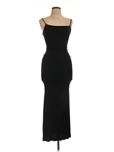 Pre-owned Skims Cocktail Dress In Black