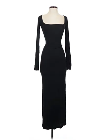 Pre-owned Skims Cocktail Dress In Black