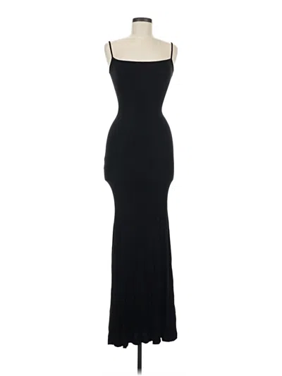 Pre-owned Skims Cocktail Dress In Black