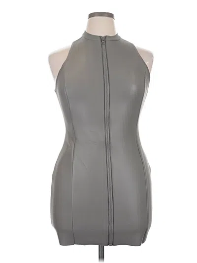 Skims Cocktail Dress In Gray