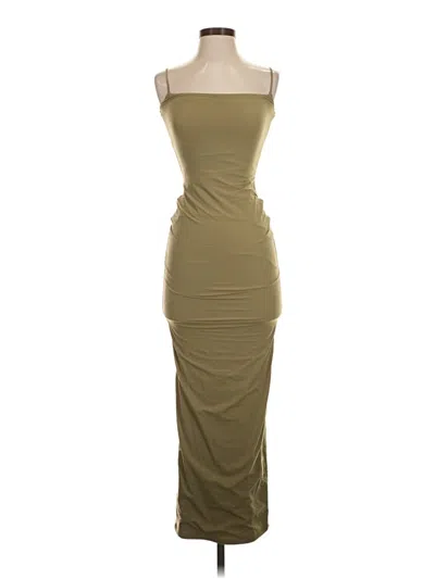 Pre-owned Skims Cocktail Dress In Green