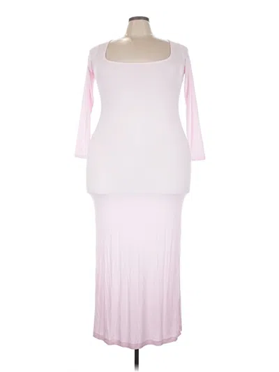 Pre-owned Skims Cocktail Dress In Pink