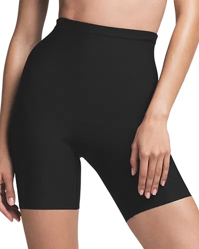 Skims Core Sculpt Mid Rise Shorts In Black